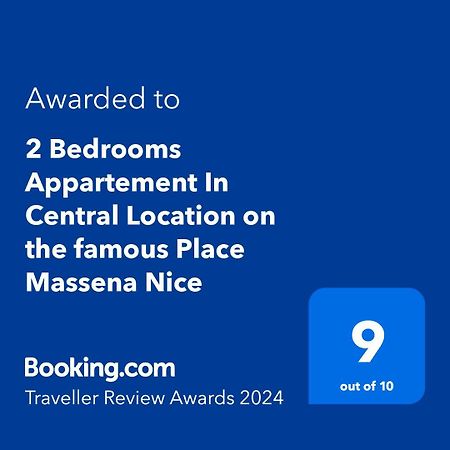 2 Bedrooms Appartement In Central Location On The Famous Place Massena Nicea Zewnętrze zdjęcie