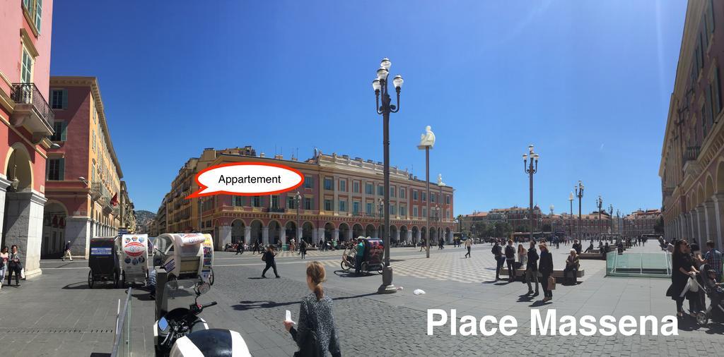 2 Bedrooms Appartement In Central Location On The Famous Place Massena Nicea Zewnętrze zdjęcie