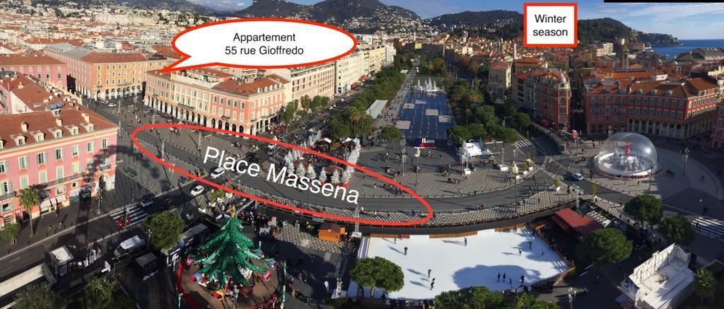 2 Bedrooms Appartement In Central Location On The Famous Place Massena Nicea Zewnętrze zdjęcie